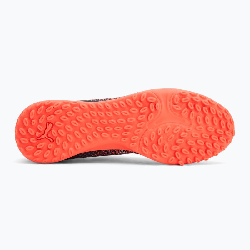 Férfi futballcipő PUMA Future 8 Play TT puma fekete/ puma fehér/ izzó vörös 4