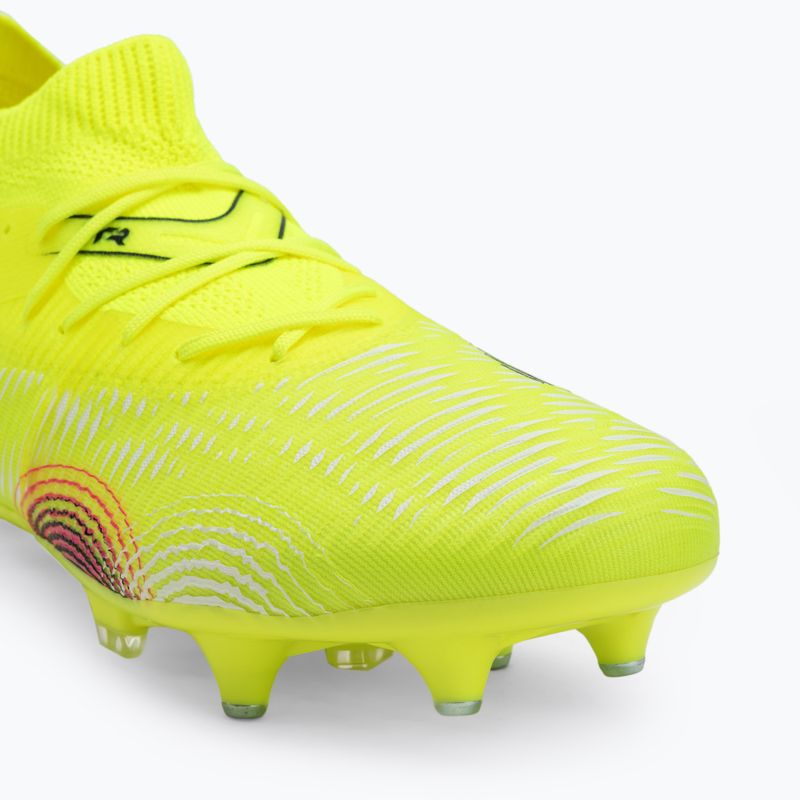 Férfi futballcipő PUMA Future 8 Match MxSG sárga riasztás/ puma fekete/ sun struck 7