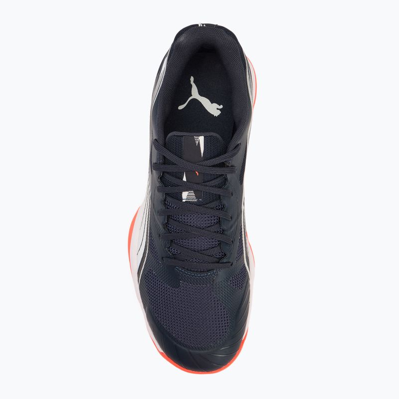 Kézilabda cipő PUMA Eliminate Turbo parisian night/ puma white/ glowning red 5