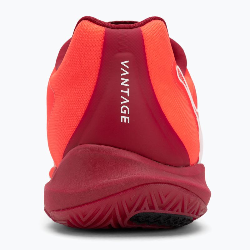 PUMA Vantage Nitro kézilabda cipő izzó piros / puma fehér / sötét bíbor / puma fekete 6