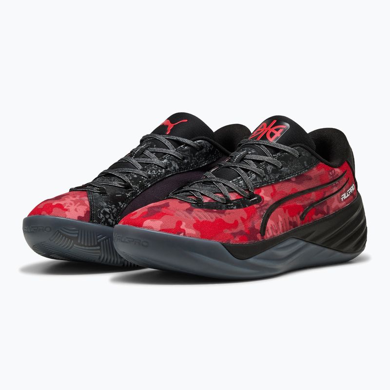 Férfi kosárlabda cipő Puma All-Pro Nitro DA for all time piros 3