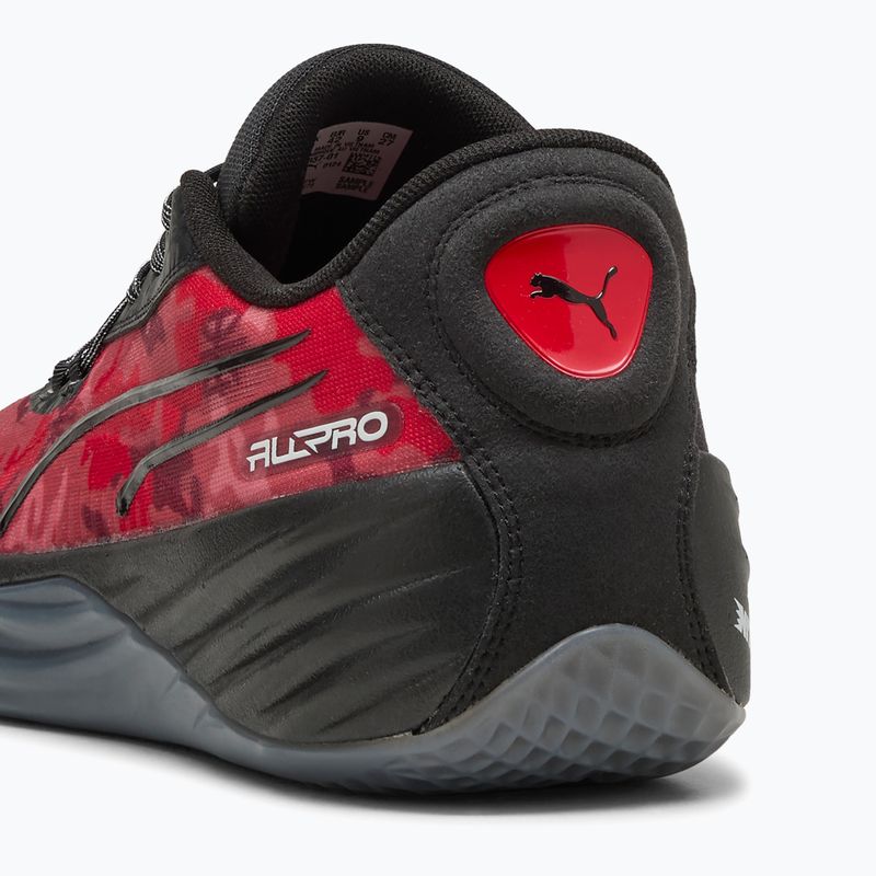 Férfi kosárlabda cipő Puma All-Pro Nitro DA for all time piros 5
