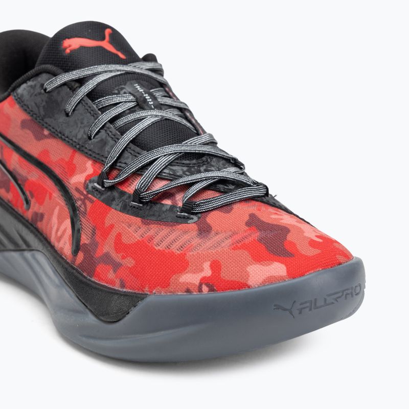 Férfi kosárlabda cipő Puma All-Pro Nitro DA for all time piros 7
