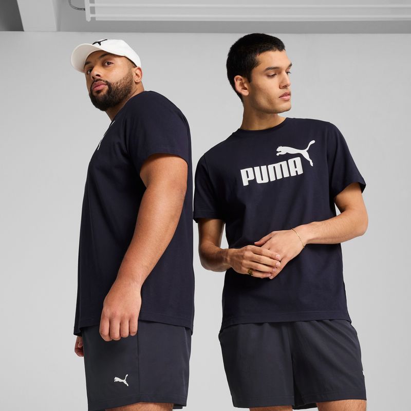 Férfi PUMA ESS No. 1 Logo Tee új tengerészgyalogság 4