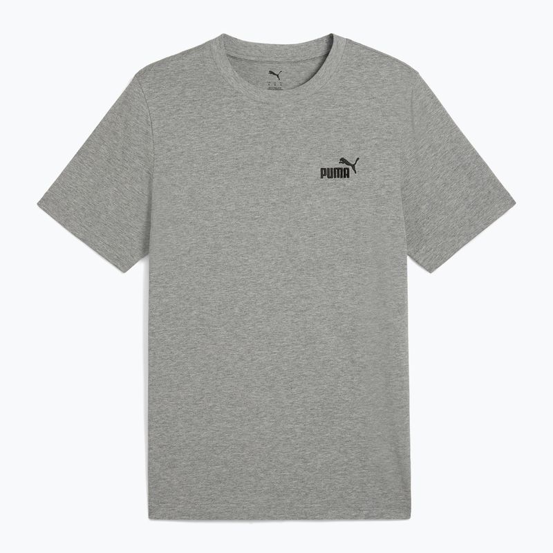 Férfi PUMA ESS Small No. 1 Logo Tee közepes szürke szürke sörény