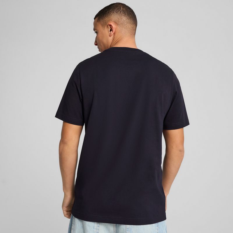 Férfi PUMA ESS Small No. 1 Logo Tee új tengerészgyalogság 4