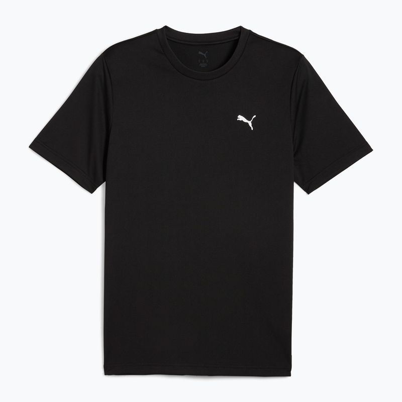 Férfi PUMA ESS Small Logo Poly Tee puma fekete puma fekete