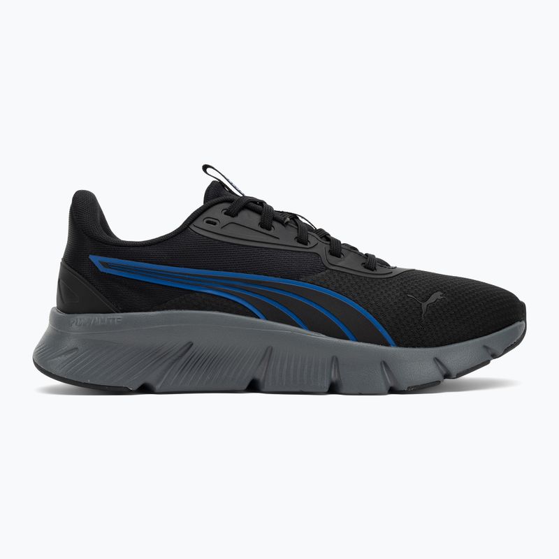 PUMA Flexfocus Lite Modern Woven futócipő puma fekete/élénk kék 2