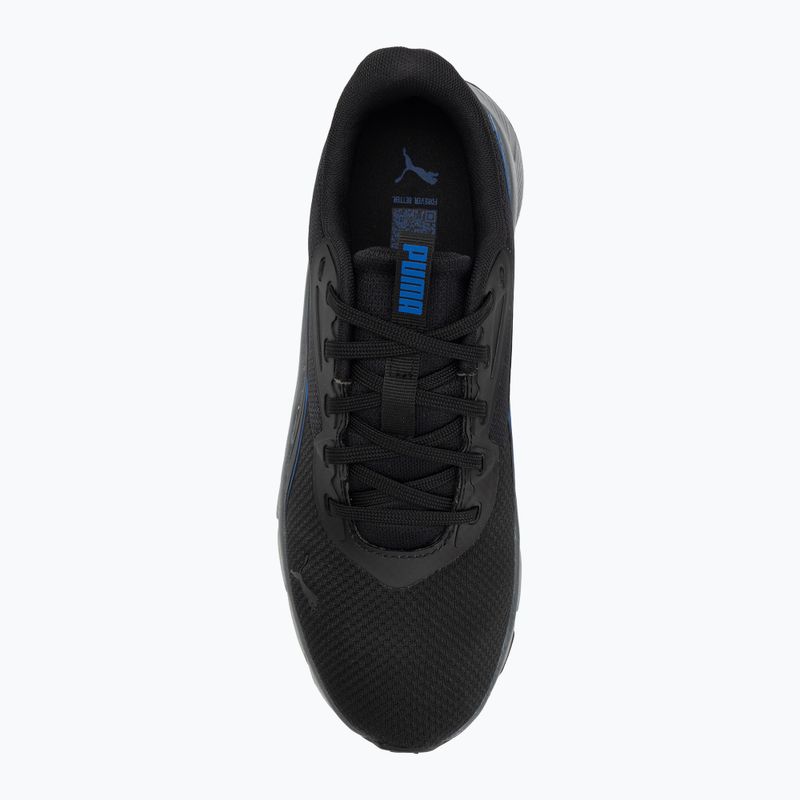 PUMA Flexfocus Lite Modern Woven futócipő puma fekete/élénk kék 5
