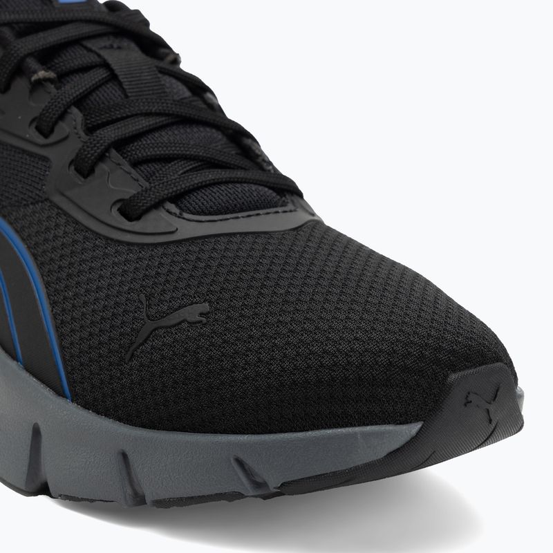 PUMA Flexfocus Lite Modern Woven futócipő puma fekete/élénk kék 7