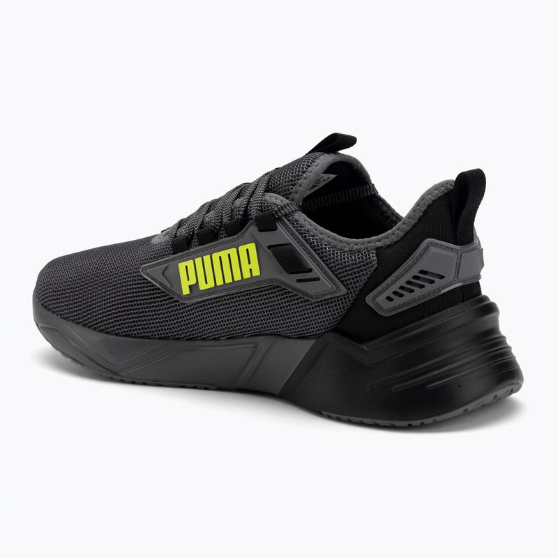 PUMA Retaliate 3 Unwavered futócipő puma fekete/hideg sötétszürke/sárga riasztás 3