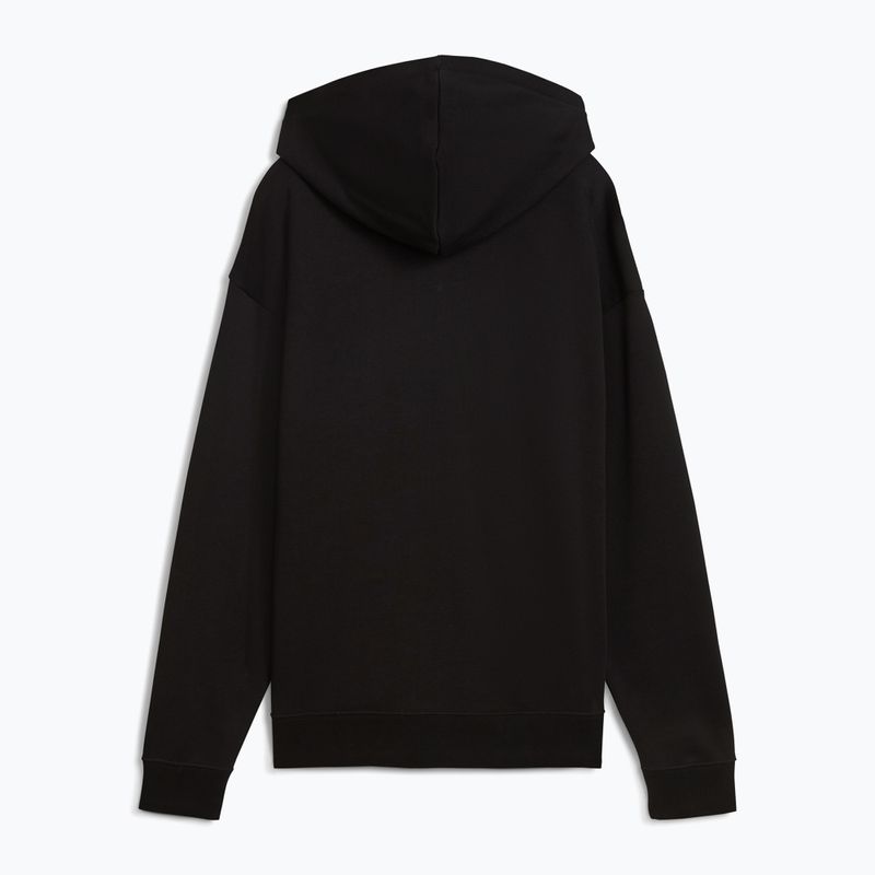 Női pulóver PUMA ESS Small No. 1 Logo Comfort Full-Zip puma fekete puma fekete 2