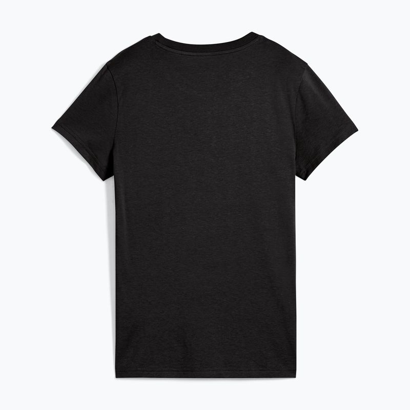 Női PUMA ESS Metallic No. 1 Logo Tee puma fekete/metál arany puma fekete/metál arany 2