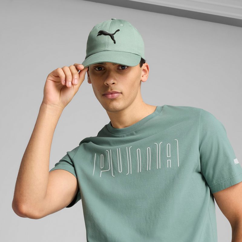 PUMA Ess Puma Cat BB zöld holdas baseball sapka 3