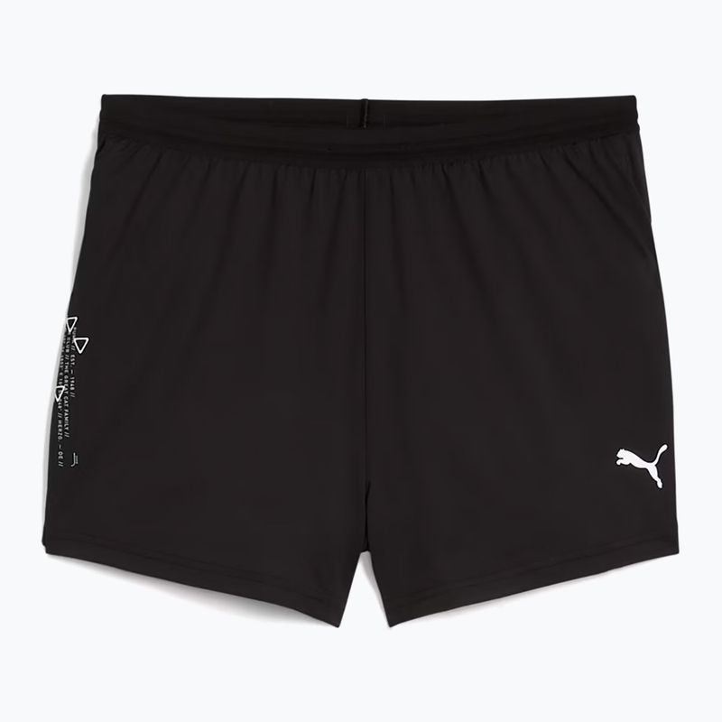 Férfi futónadrág Puma Run Knit 3" Split puma fekete