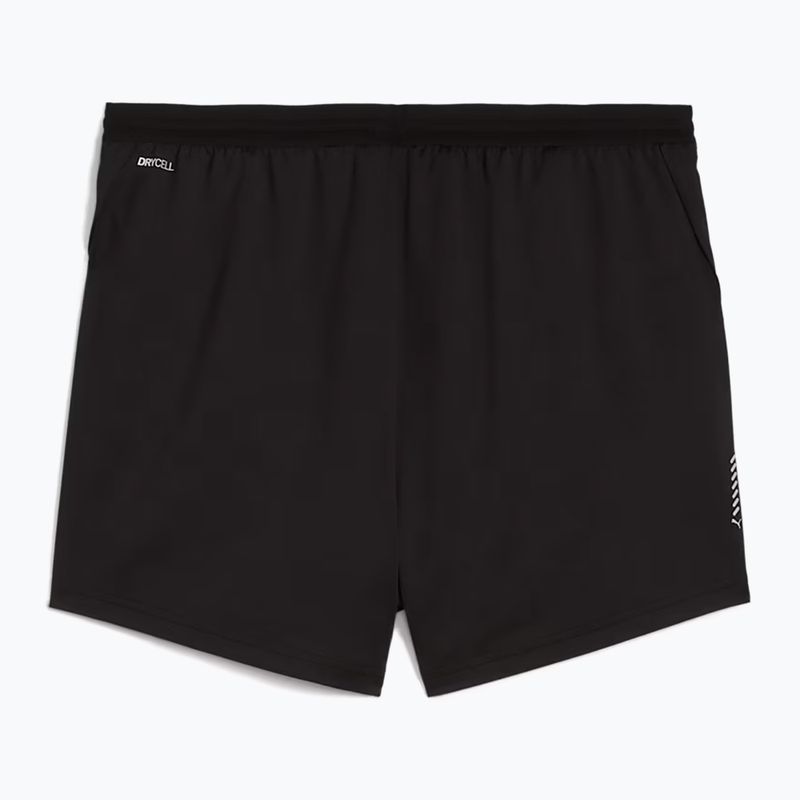Férfi futónadrág Puma Run Knit 3" Split puma fekete 2