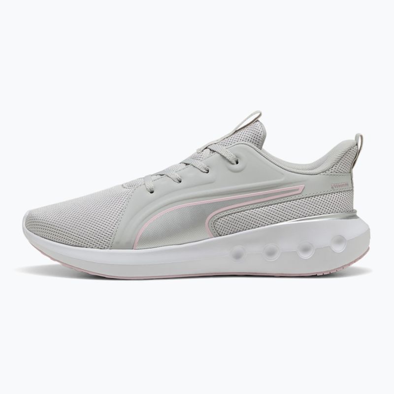 PUMA Softride Carson cool világosszürke/rózsaszín lila/puma ezüst futócipő