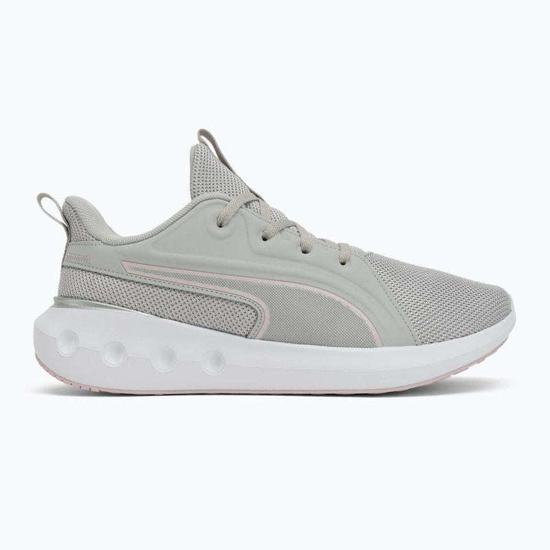 PUMA Softride Carson cool világosszürke/rózsaszín lila/puma ezüst futócipő 2