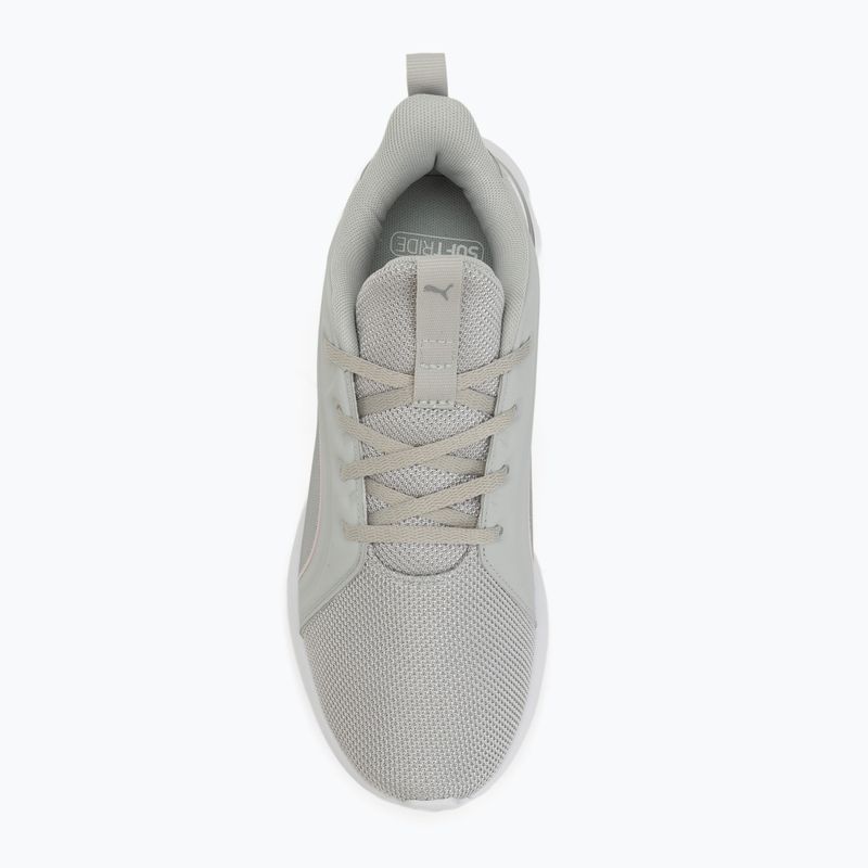 PUMA Softride Carson cool világosszürke/rózsaszín lila/puma ezüst futócipő 5