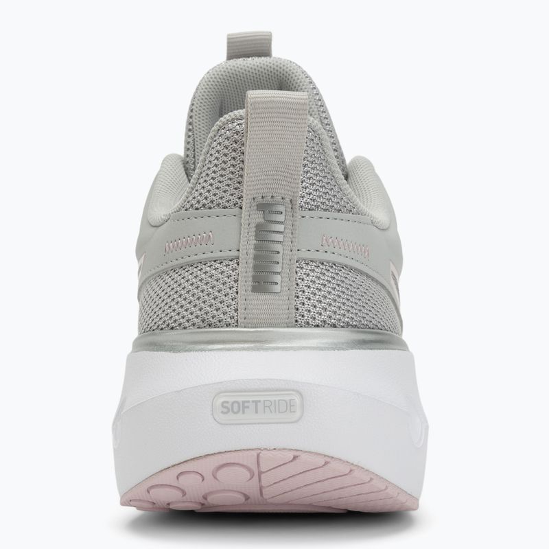 PUMA Softride Carson cool világosszürke/rózsaszín lila/puma ezüst futócipő 6