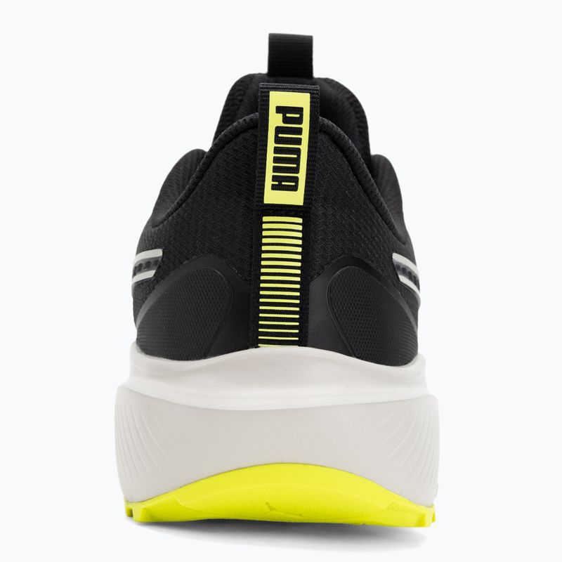 PUMA Skyrocket Lite Trail futócipő puma fekete/tollszürke/sárga riasztás 6