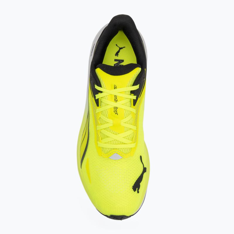 Férfi futócipő PUMA Electrify Nitro 4 sárga riasztó/tollszürke/puma fekete 5