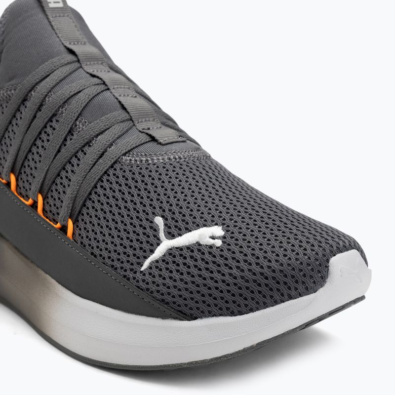 PUMA Softride Carson Fresh hűvös sötétszürke/tollszürke/meleg tűz futócipő 7