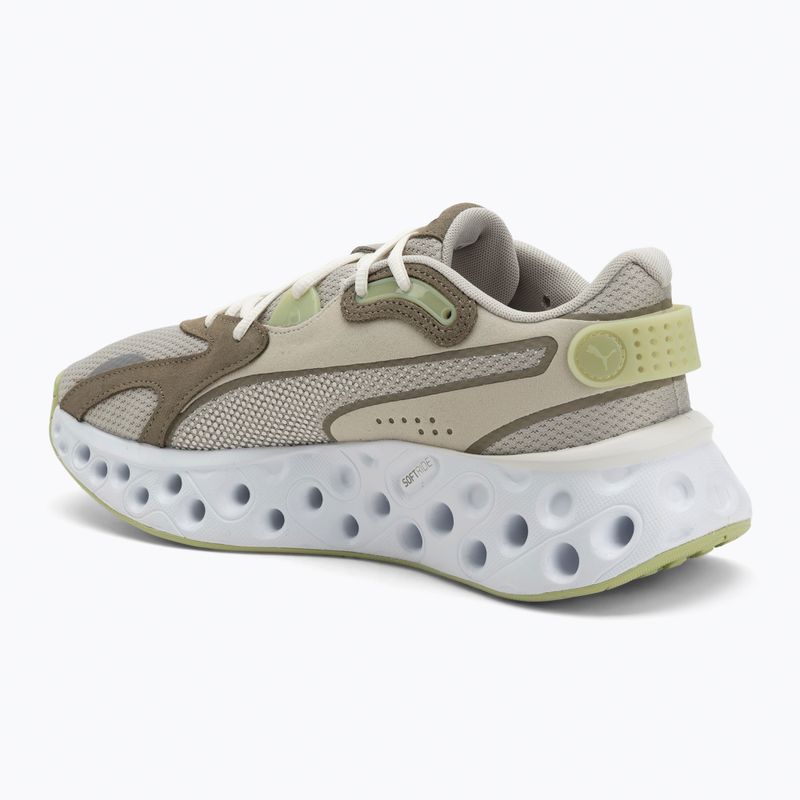 PUMA Softride Frequence pisztácia zöld/bársony moha/meleg fehér futócipő 3