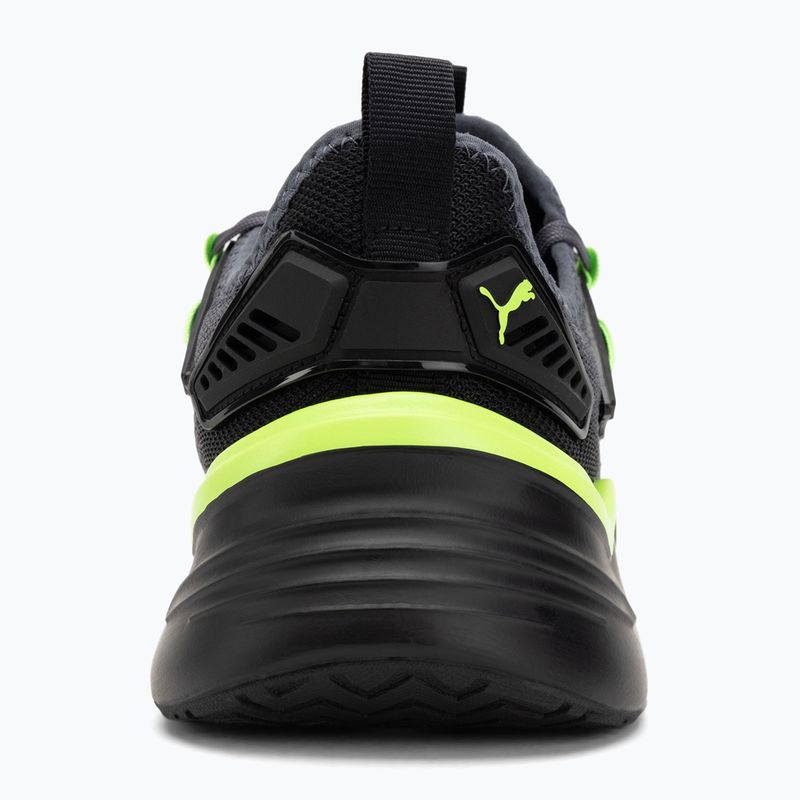 PUMA Retaliate 3 futócipő puma fekete/zöld hold/zöld csillogás 6