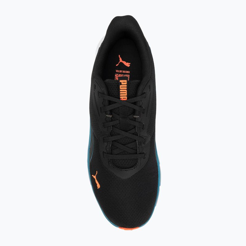 PUMA FlexFocus Lite Modern puma fekete/meleg tűz futócipő 5