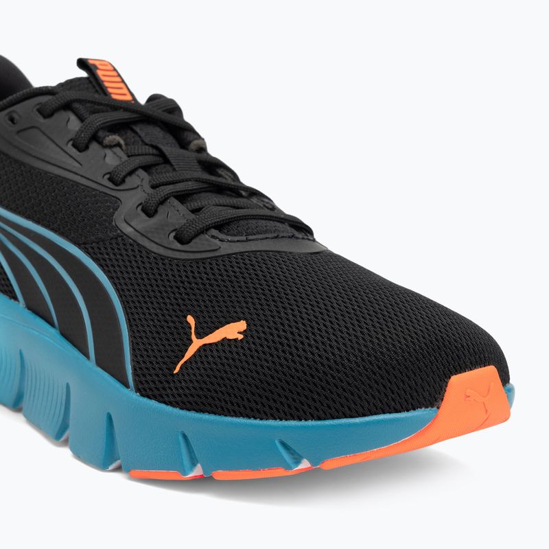 PUMA FlexFocus Lite Modern puma fekete/meleg tűz futócipő 7