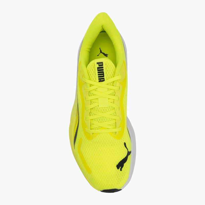 PUMA Pounce Lite sárga riasztás/puma fekete futócipő 5