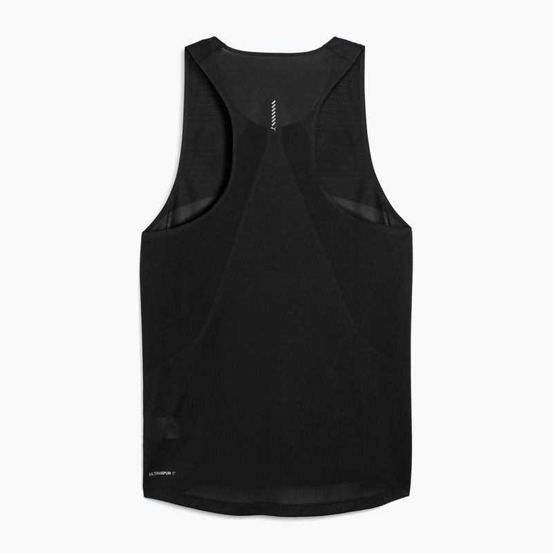 Férfi futópóló PUMA Raceday Ultraspun Singlet puma black 2