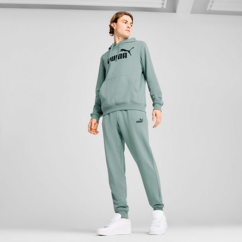 Férfi PUMA ESS No. 1 Logo Sweatpants TR CL CL zöld Hold 3