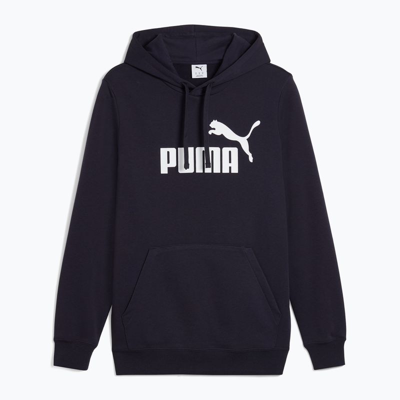Férfi PUMA ESS No. 1 logós kapucnis pulóver TR új tengerészgyalogság