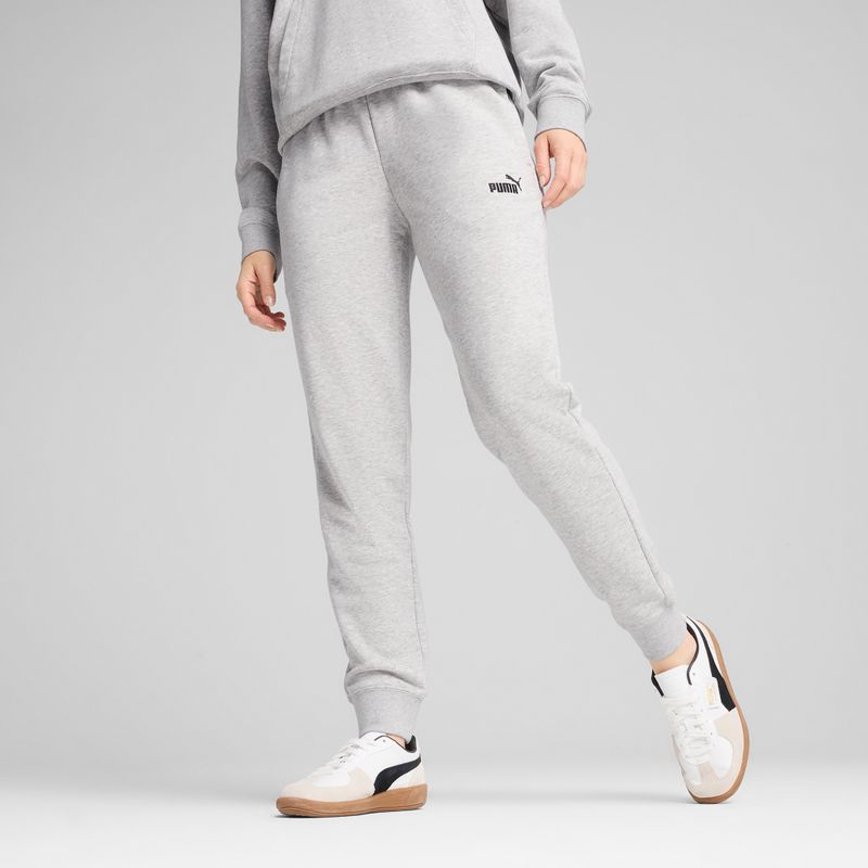 Női PUMA ESS Small No. 1 Logo Sweatpants TR CL világosszürke szürke sörény 4