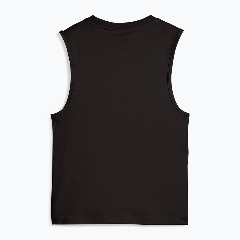 Női PUMA ESS No. 1 Logo Slim Tank puma fekete pUMA ESS No. 1 Logo Slim Tank puma fekete 2
