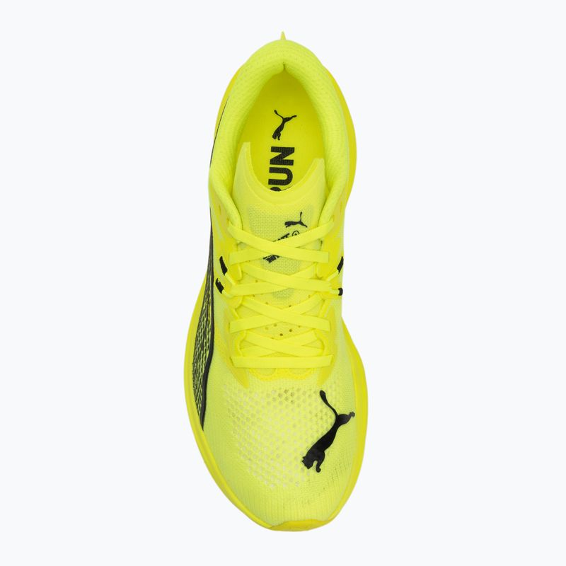 Férfi futócipő PUMA Deviate Nitro 3 sárga riasztás/puma fekete 5