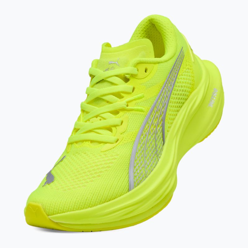 Női futócipő PUMA Deviate Nitro 3 sárga riasztás/puma ezüst 3