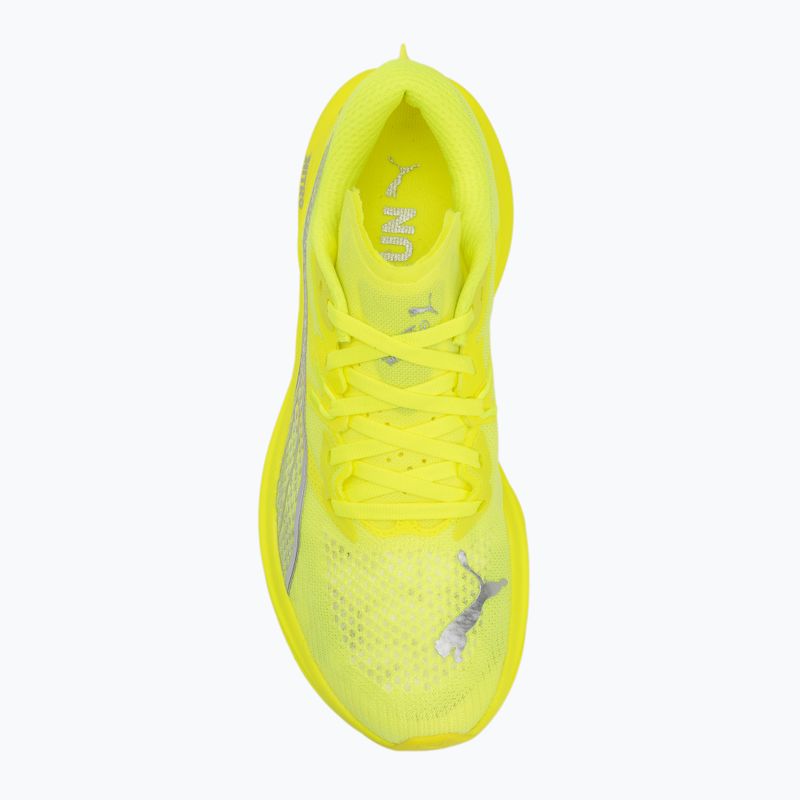 Női futócipő PUMA Deviate Nitro 3 sárga riasztás/puma ezüst 5