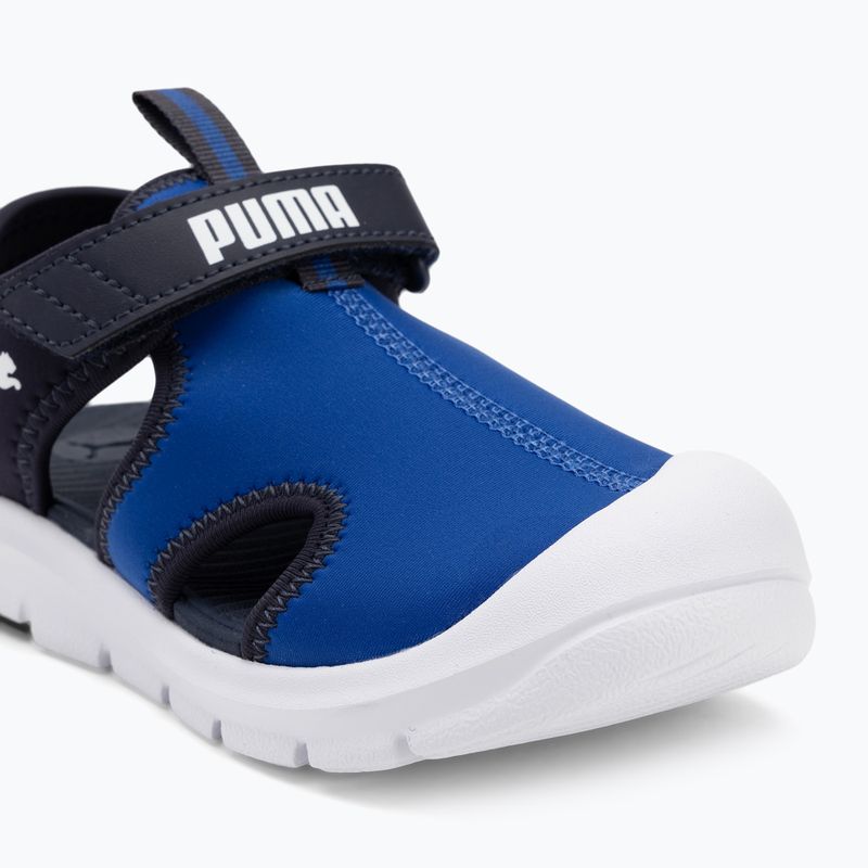 PUMA Fun Racer Sandal V PS gyermek szandál élénk kék/puma fehér/új tengerészgyalogság 7