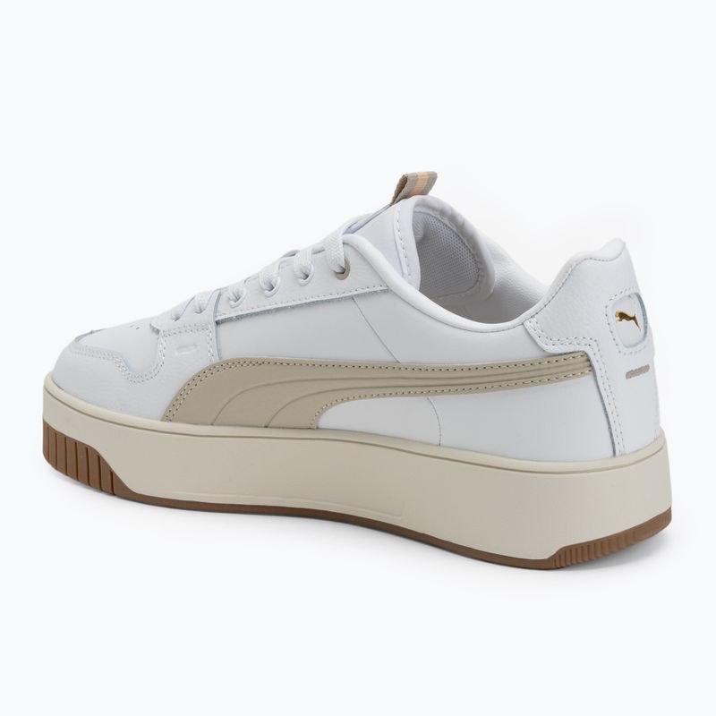 PUMA Carina Street Lux női cipő puma fehér/sivatagi por/puma arany 3
