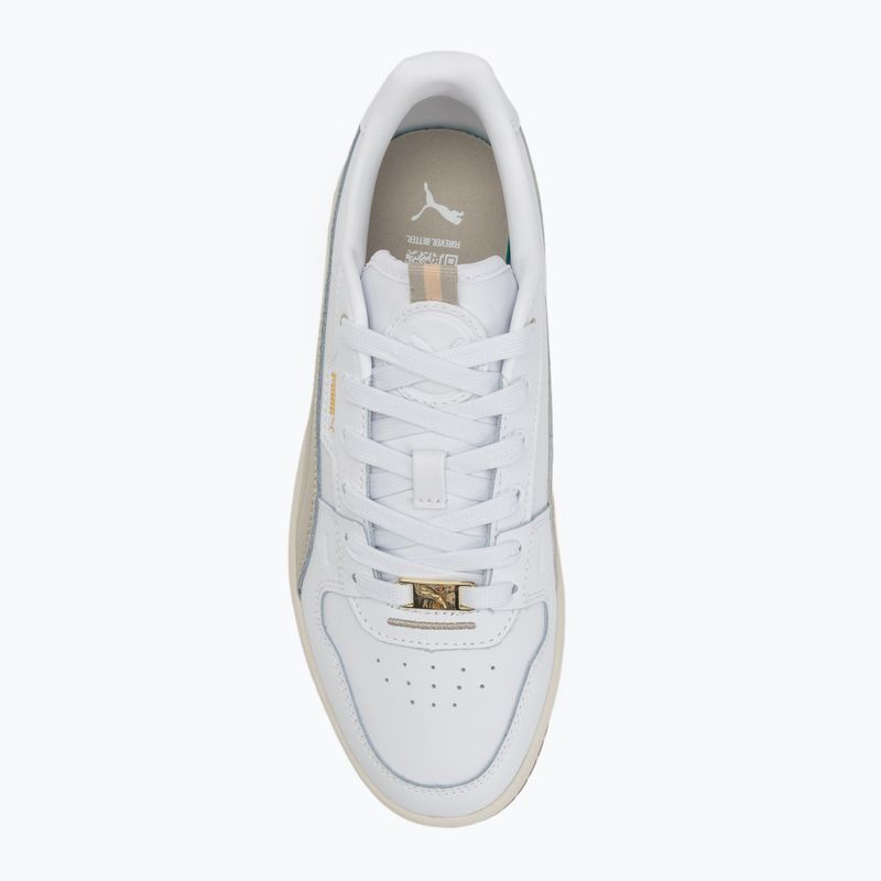 PUMA Carina Street Lux női cipő puma fehér/sivatagi por/puma arany 5