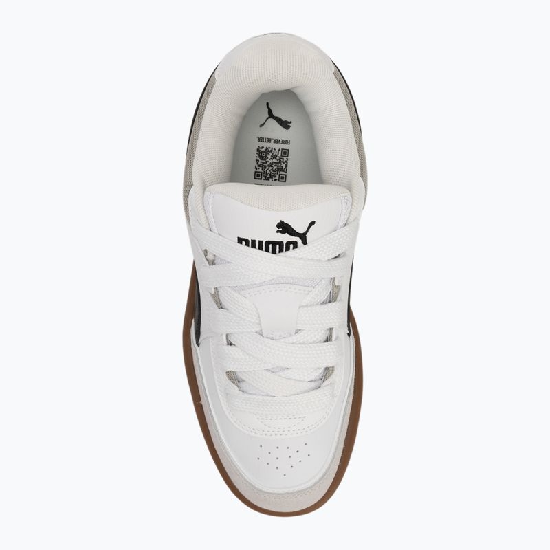 Férfi PUMA Park Lifestyle SK8 cipő puma fehér/puma fekete/toll szürke 5