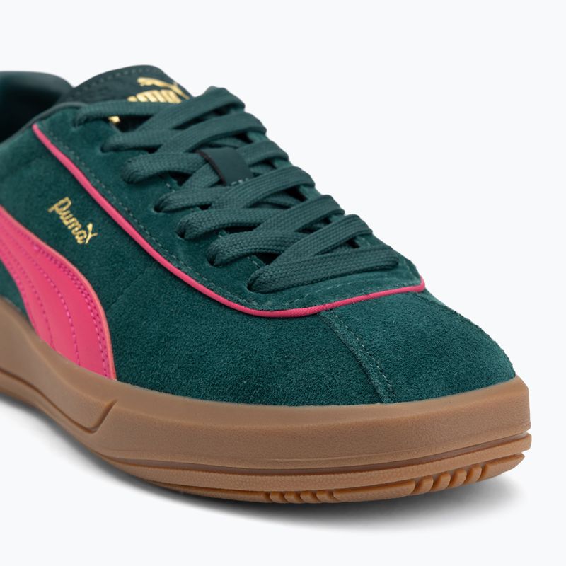 Női PUMA Club Klassika Suede sötét mirtusz/puma rózsaszín cipő 7