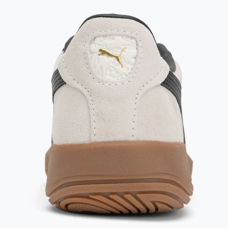 Női PUMA Club Klassika Suede meleg fehér/puma fekete/puma arany cipők 5