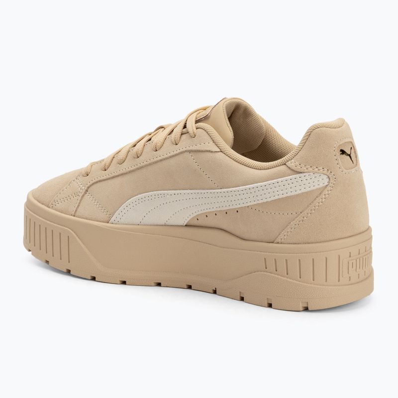PUMA Karmen II női cipő világos homok/alpine snow/puma gold 3