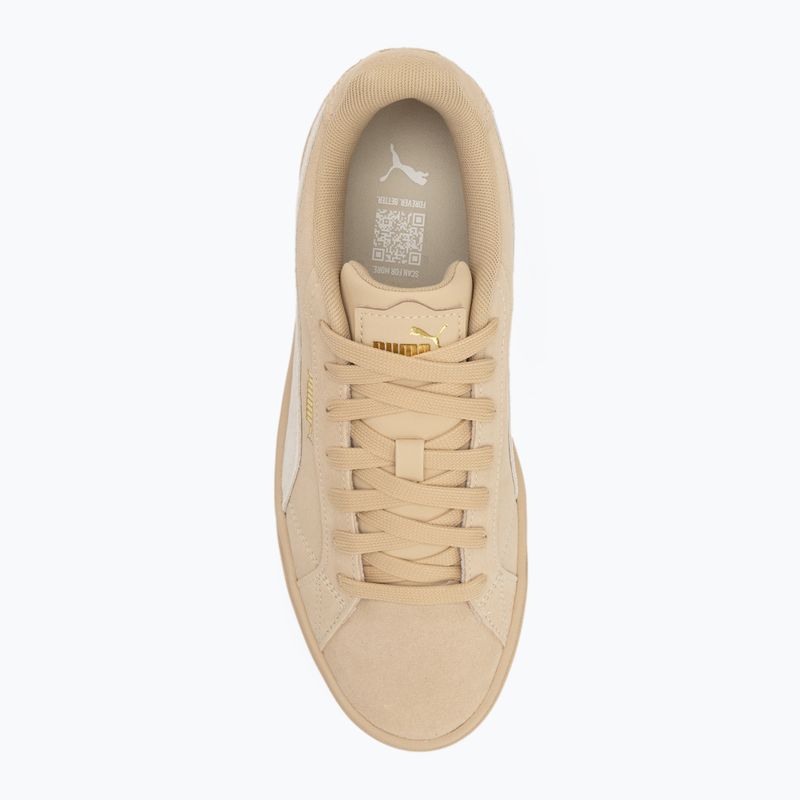 PUMA Karmen II női cipő világos homok/alpine snow/puma gold 5