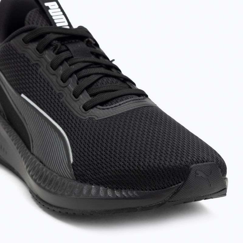 PUMA Flyer Lite 3 futócipő puma fekete/for all time piros 7