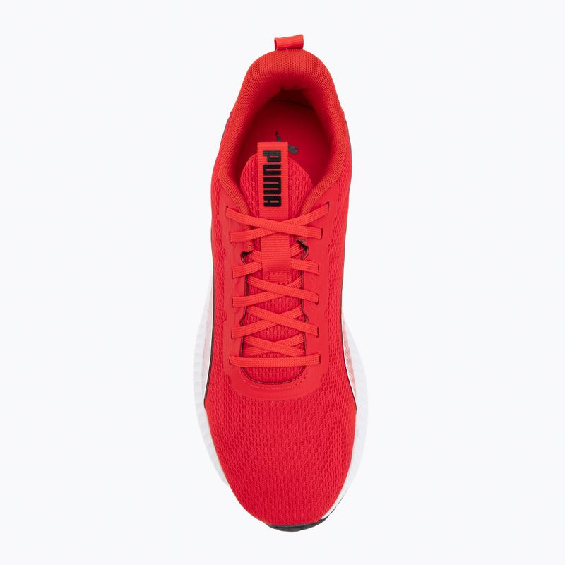 PUMA Flyer Lite 3 futócipő puma fekete/for all time piros 5